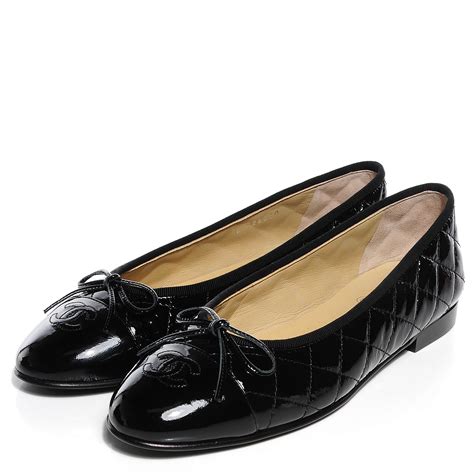 chanel flat shoes black|are Chanel flats comfortable.